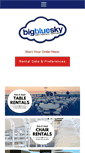 Mobile Screenshot of bigblueskyparty.com